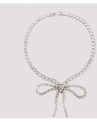 Balenciaga Archive Ribbon Necklace - Metallic
