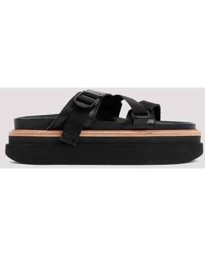 Sacai Hybrid Belt Sandals - Black