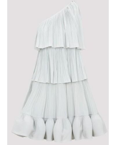 Lanvin Asymetric 3 Layer Dress - White