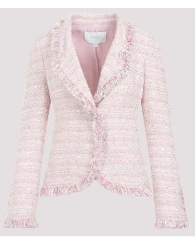 Giambattista Valli Pink Bouclé Jacket
