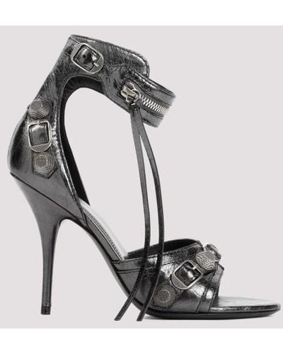 Balenciaga Cagole H110 Sandals + - Gray