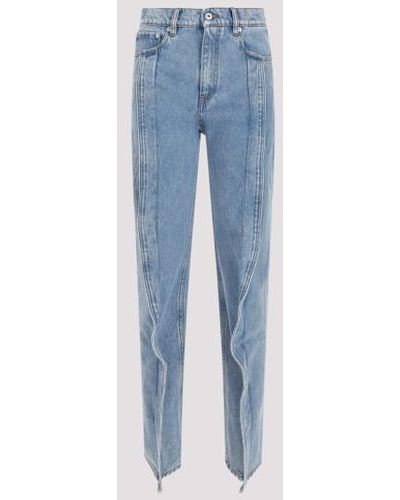 Y. Project Y/project Slim Banana Jeans - Blue