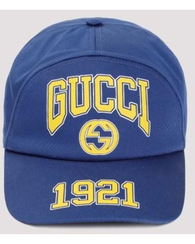 Gucci College Baseball Cap - Blue