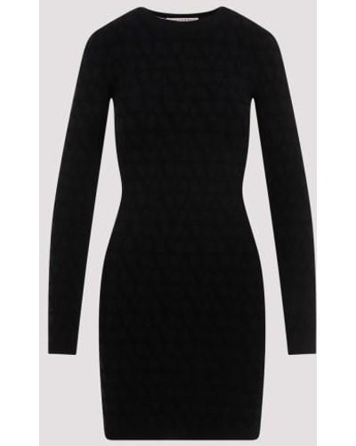 Valentino Knit Dress - Black