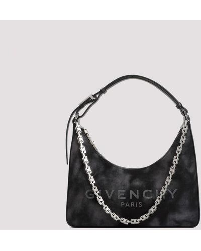 Givenchy Moon Cut Small Hobo Bag - Black