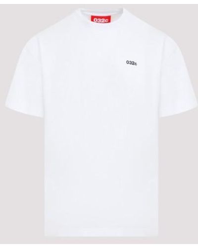 032c Nothing New Aerican-cut T-hirt X - White