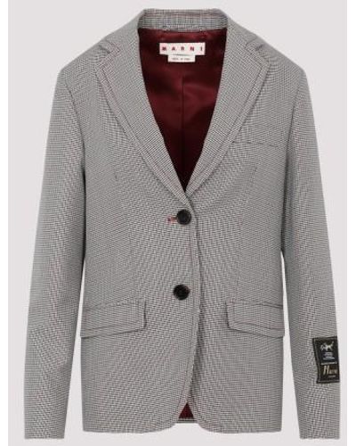 Marni Wool Jacket - Gray