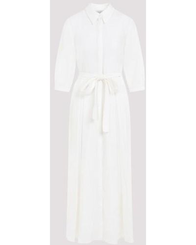 Gabriela Hearst Andy Long Dress - White
