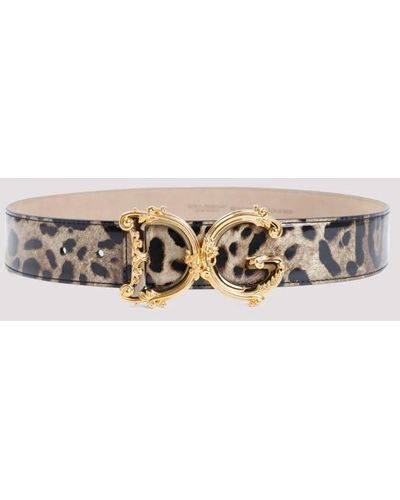 Dolce & Gabbana Leo Belt - Metallic