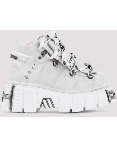 Vetements New Rock Platform Sneakers - White