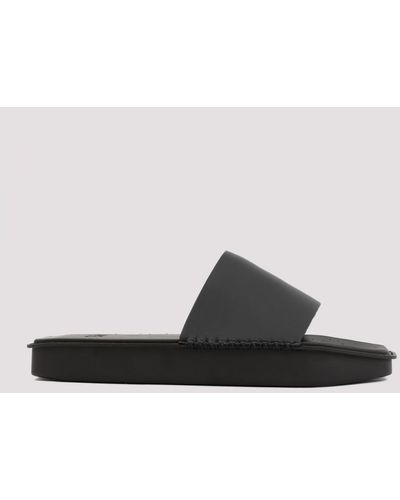 Y-3 Water Slide Sandals Shoes - Black
