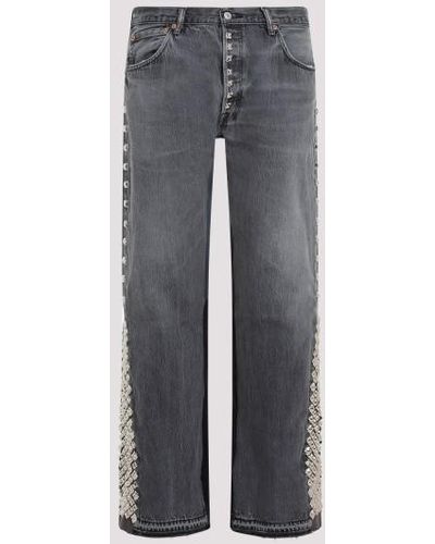 GALLERY DEPT. Studded La Flare Jeans - Gray