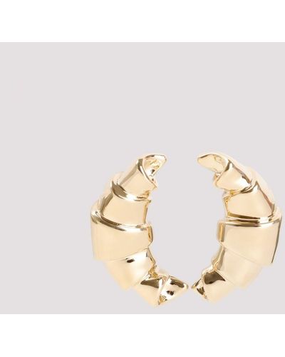 Jacquemus Croissant Earrings - Metallic