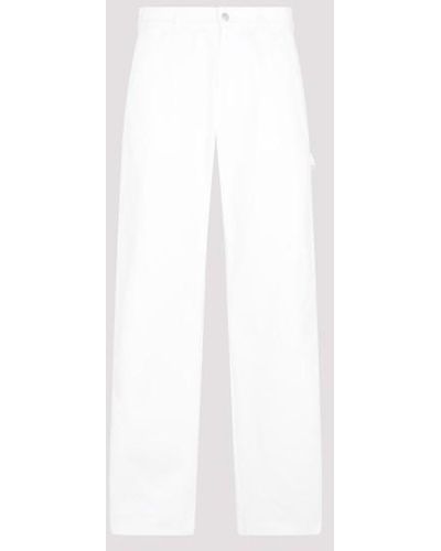 Alexander McQueen Workwear Jeans - White