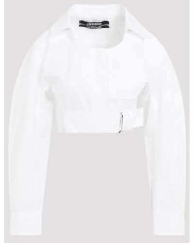 Jacquemus La Chemise Obra Shirt - White