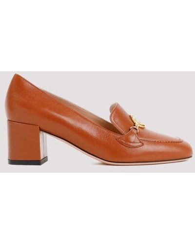 Bally Heeled Loafers - Brown