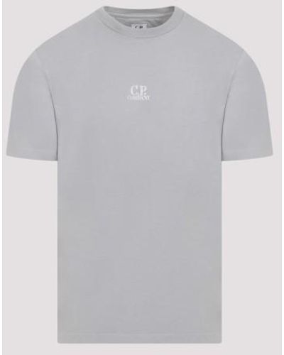 C.P. Company Cp Copany Cotton T-hirt - Gray