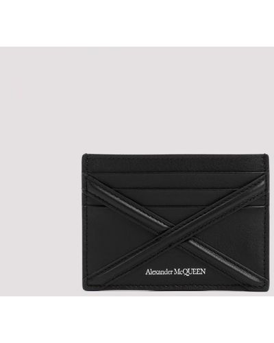 Alexander McQueen Card Holder Smallleathergoods - Black