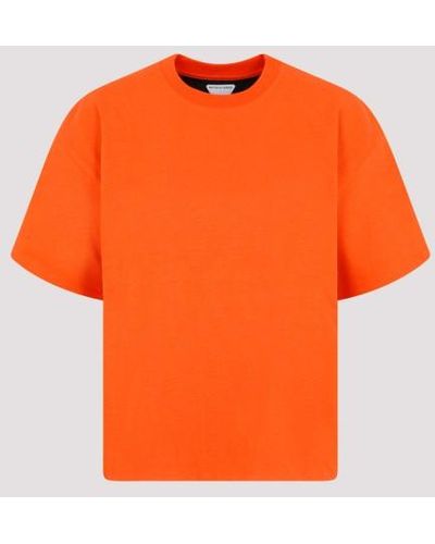 Bottega Veneta Jersey T-shirt Tshirt - Orange