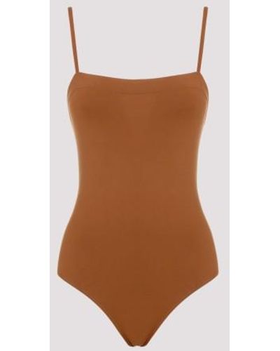 Eres Aquarelle One-piece Swimsuit - Brown