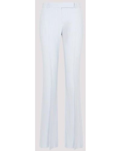 Alexander McQueen Narrow Bootcut Pants - White