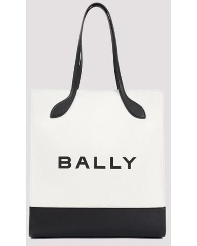 Bally Logo Shopping Bag Unica - Metallic
