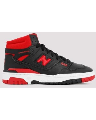New Balance 650 High Top Sneakers - Red