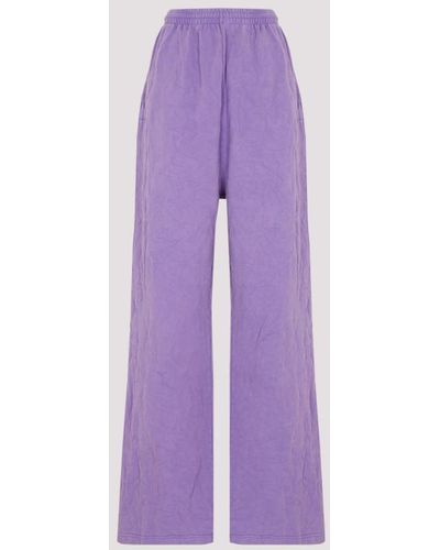 Balenciaga Extra Long Pant - Purple