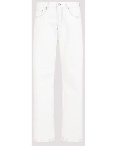 Jacquemus Le De Nimes Droit Jeans - White