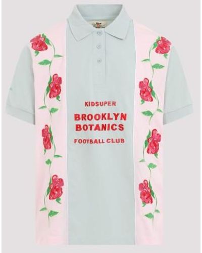 Kidsuper Brookyn Botanics Soccer Jersey T-shirt - White