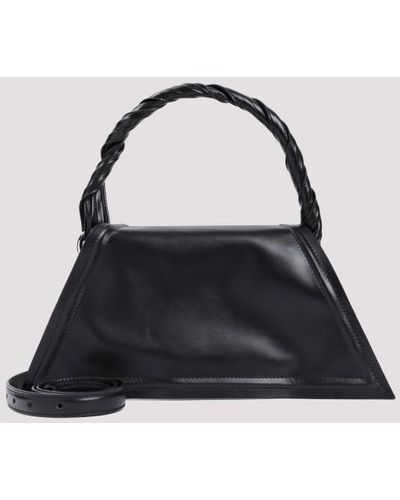 Y. Project Y/project Mini Wire Handbag Unica - Black