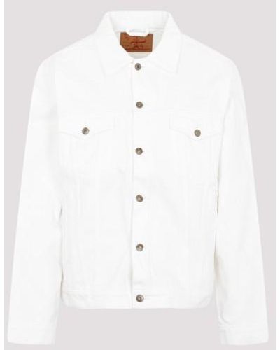 Y. Project Y/project Claic Wire Denim Jacket - White