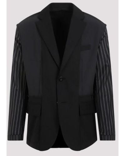 Sacai Black Suiting Jacket
