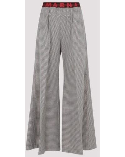 Marni Wool Pants - Gray