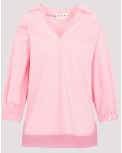 Marni Cotton Top - Pink