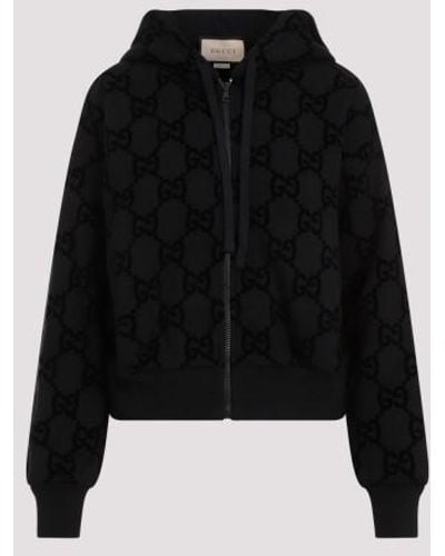 Gucci Cotton Sweatshirt - Black