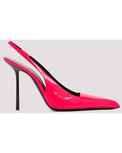 Saint Laurent Pink Paloma Slingback Shoes