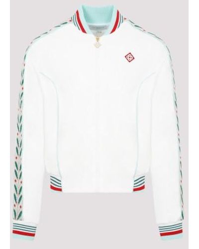 Casablancabrand Piping Track Jacket - White