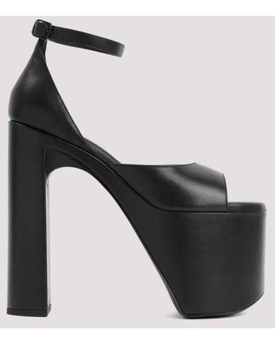 Balenciaga Camden Platform Sandals - Black