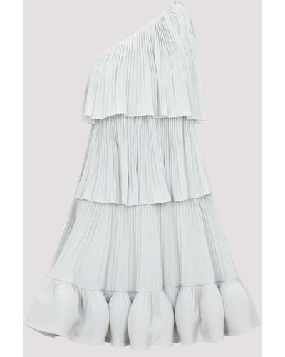 Lanvin Asymetric 3 Layer Dress - White