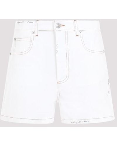 Marni Short 5-pockets Pants - White