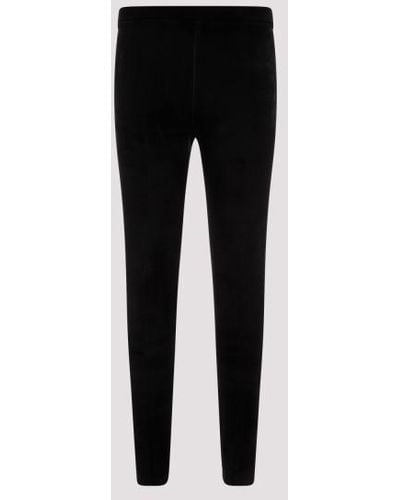 Balenciaga Velvet leggings - Black