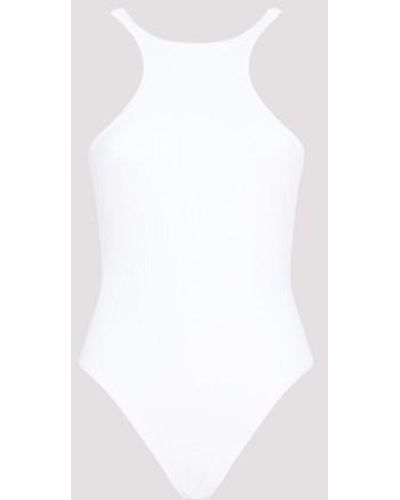 The Attico One Piece Swimsuit - White