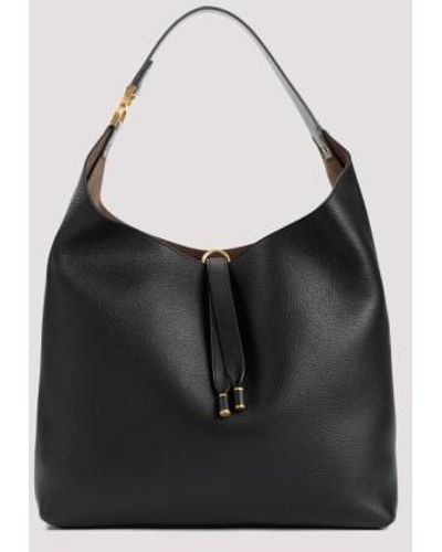 Chloé Marcie Leather Bag Unica - Black