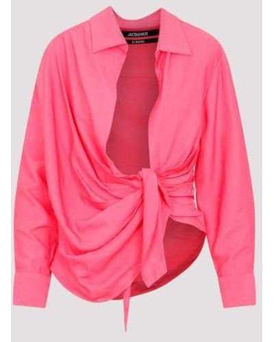 Jacquemus La Chemise Bahia Shirt - Pink