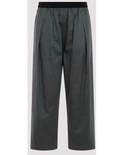 Maison Margiela Cotton Pants - Gray