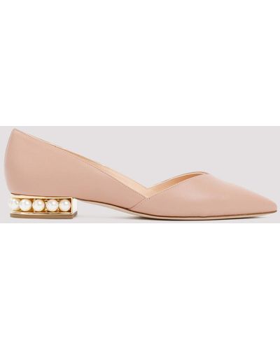 Nicholas Kirkwood Casati D`orsay Ballerina Flat Shoes - Pink