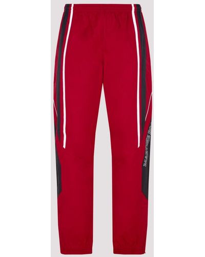 Martine Rose Artine Roe Cotton Track Pant - Red