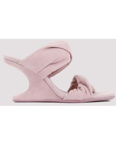 Rick Owens Cantilever 8 Twisted Sandal - Pink