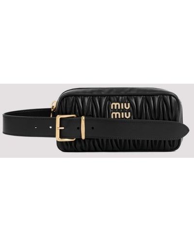 Miu Miu Pochette Bag - Black